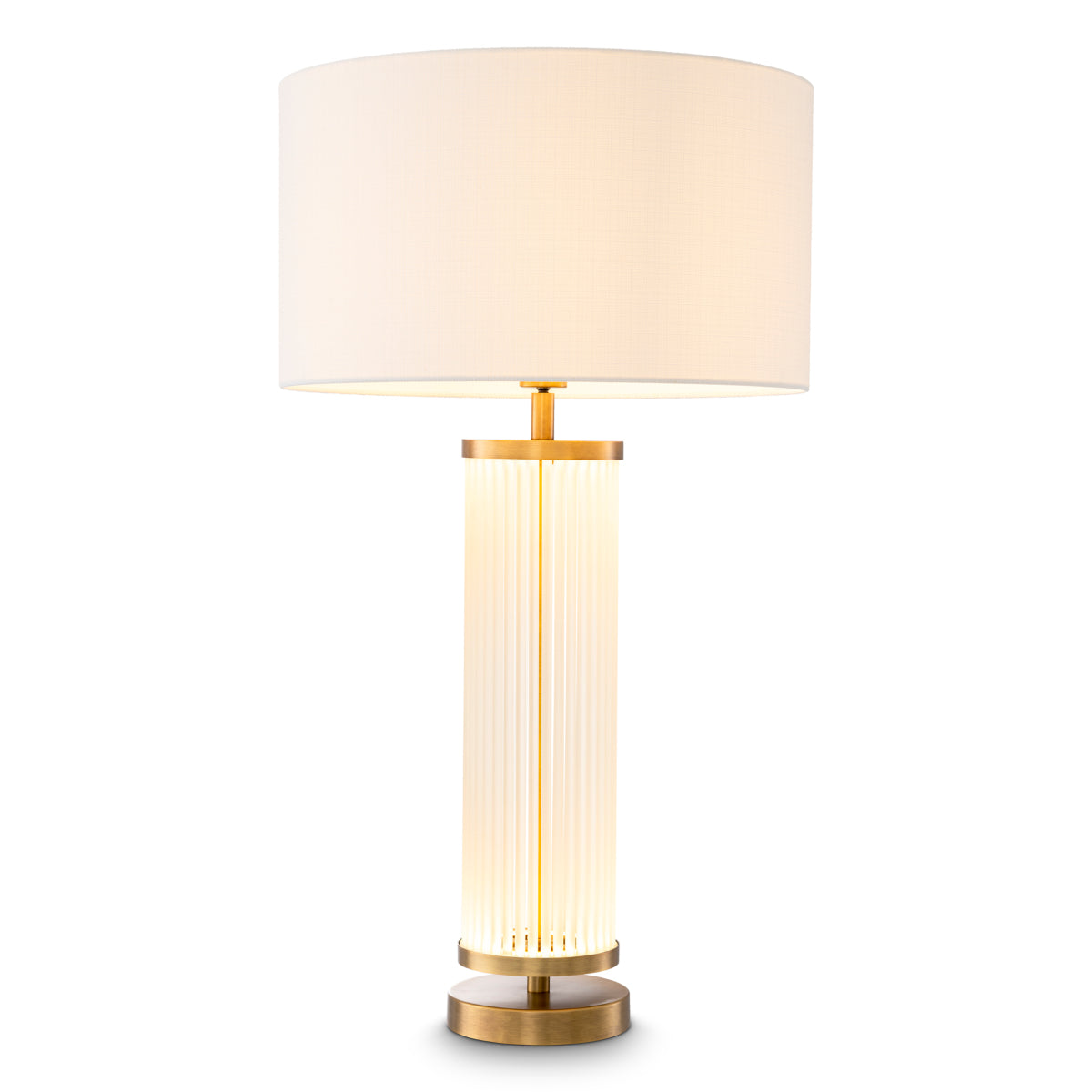 Frosted Glass Table Lamp Thibaud | Eichholtz Miami
