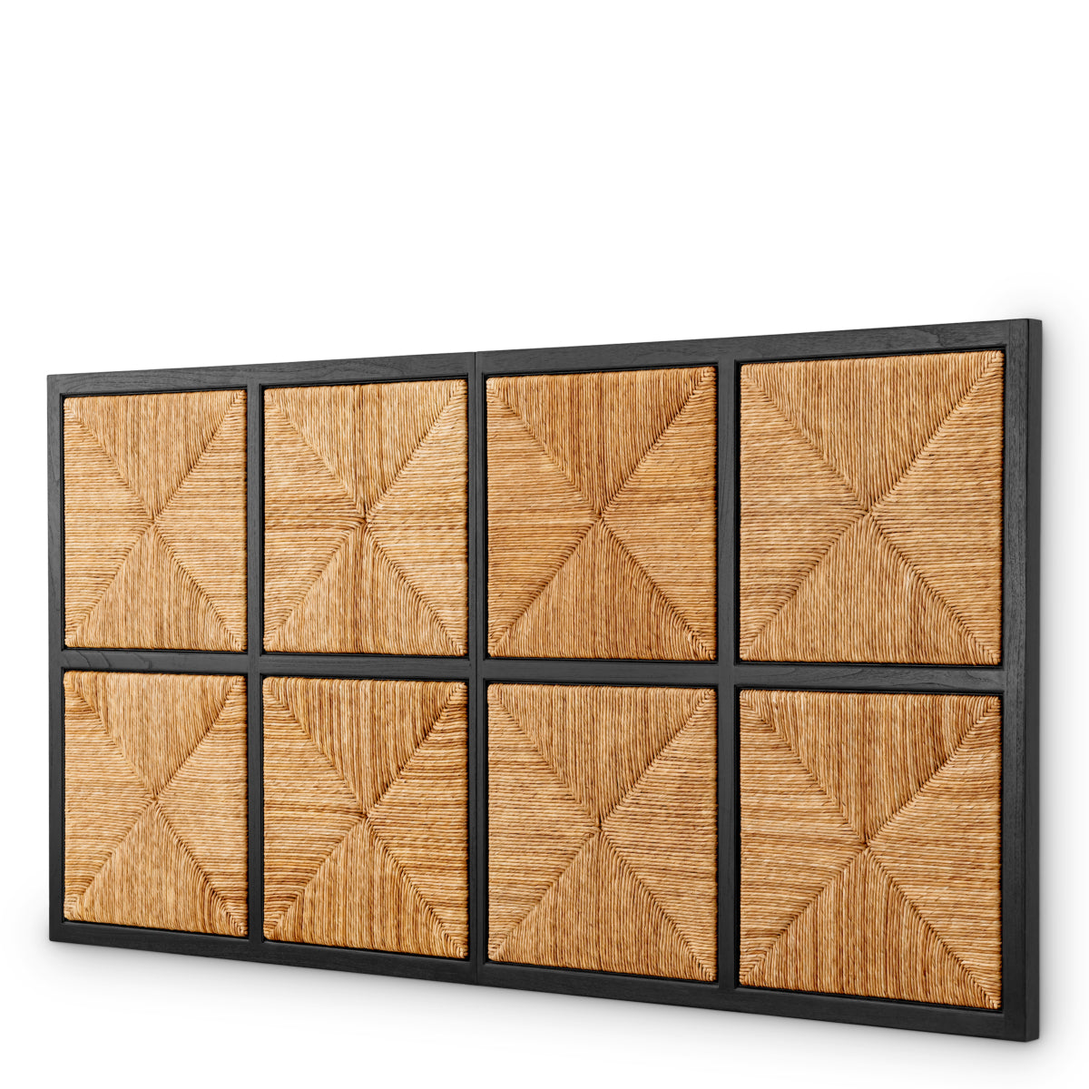 Woven Seagrass Headboard Aruba | Eichholtz Miami