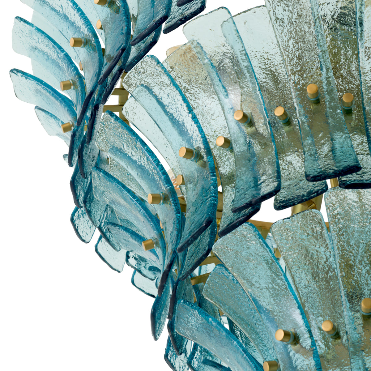 Glass Tiered Chandelier Toscano | Eichholtz Miami