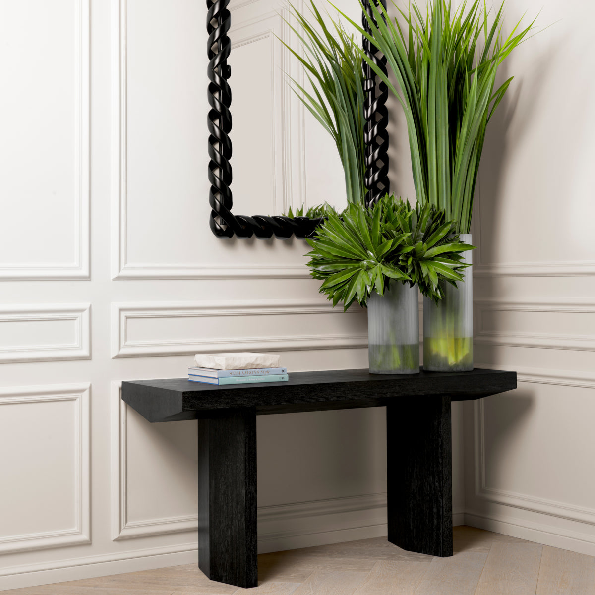 Dark Gray Console Table Tiburon | Eichholtz Miami