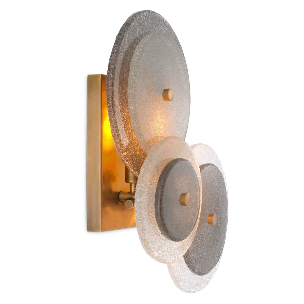 Champagne Disk Wall Lamp Hyde | Eichholtz Miami