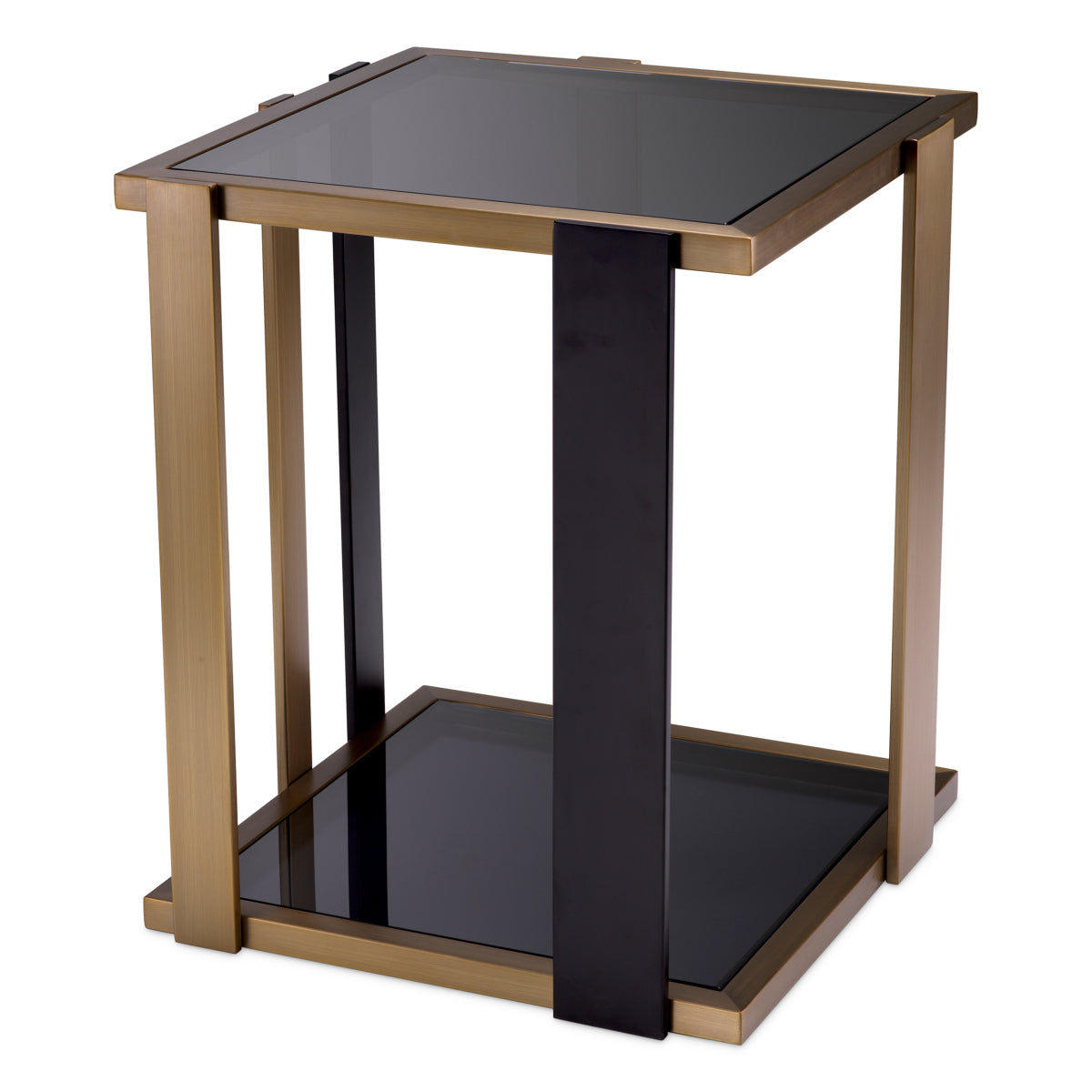 Black Glass Side Table Clio | Eichholtz Miami