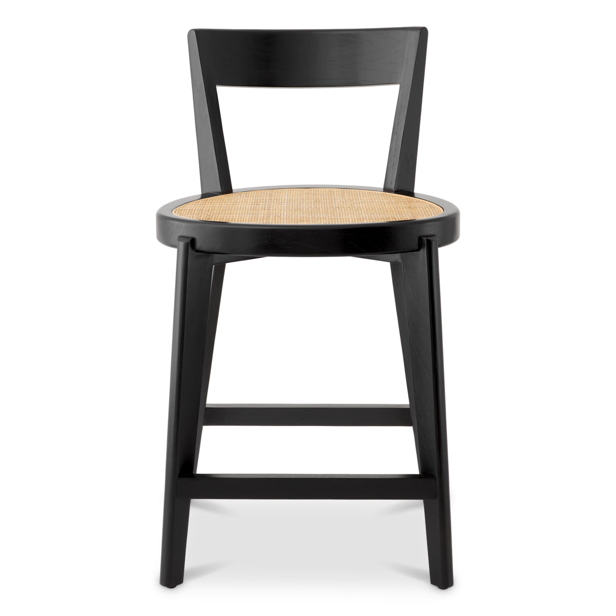 Rattan Seat Counter Stool Alvear | Eichholtz Miami