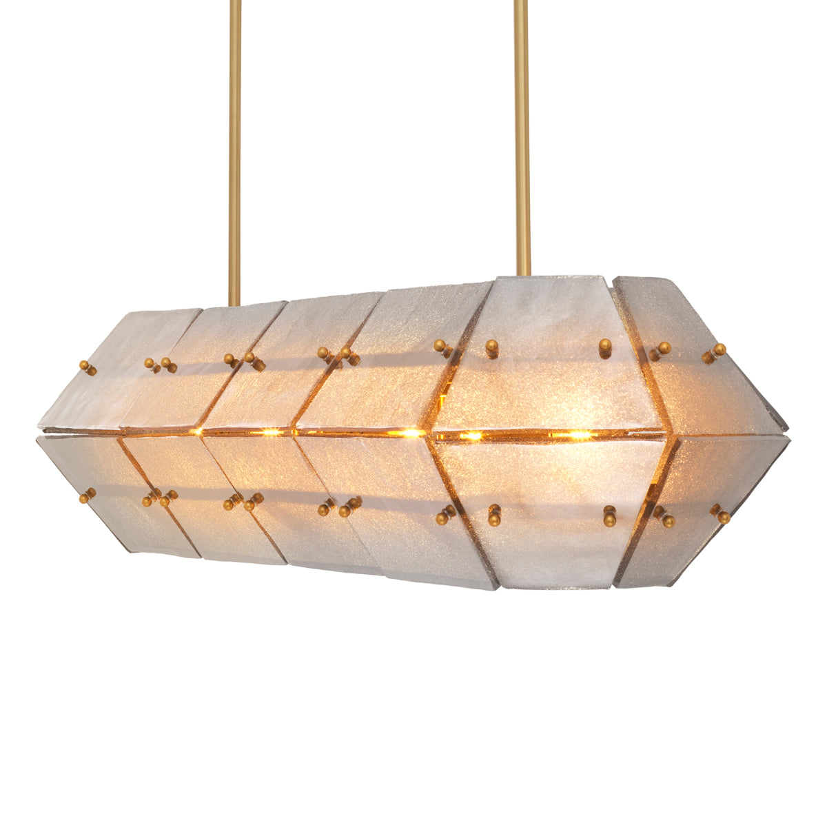Glass Panels Chandelier Ferrucci | Eichholtz Miami