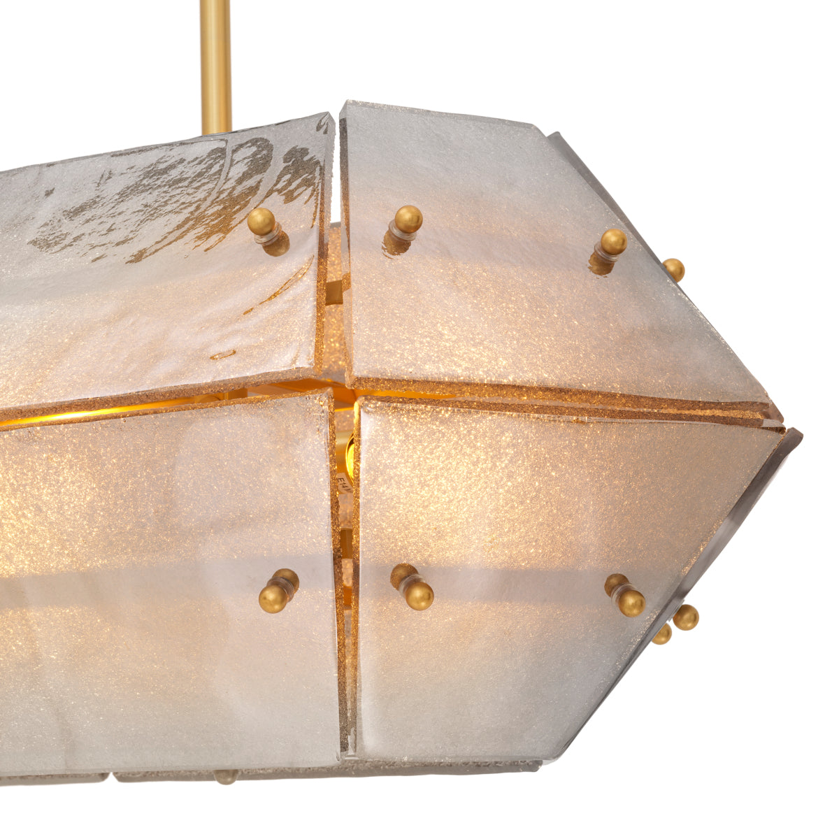 Glass Panels Chandelier Ferrucci | Eichholtz Miami