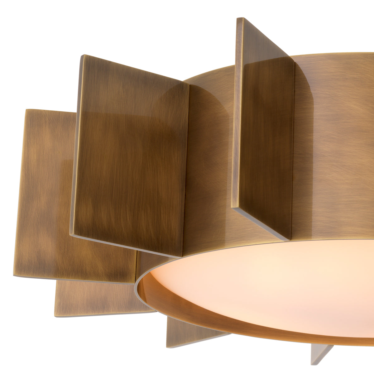 Glass Vintage Ceiling Lamp Mario | Eichholtz Miami