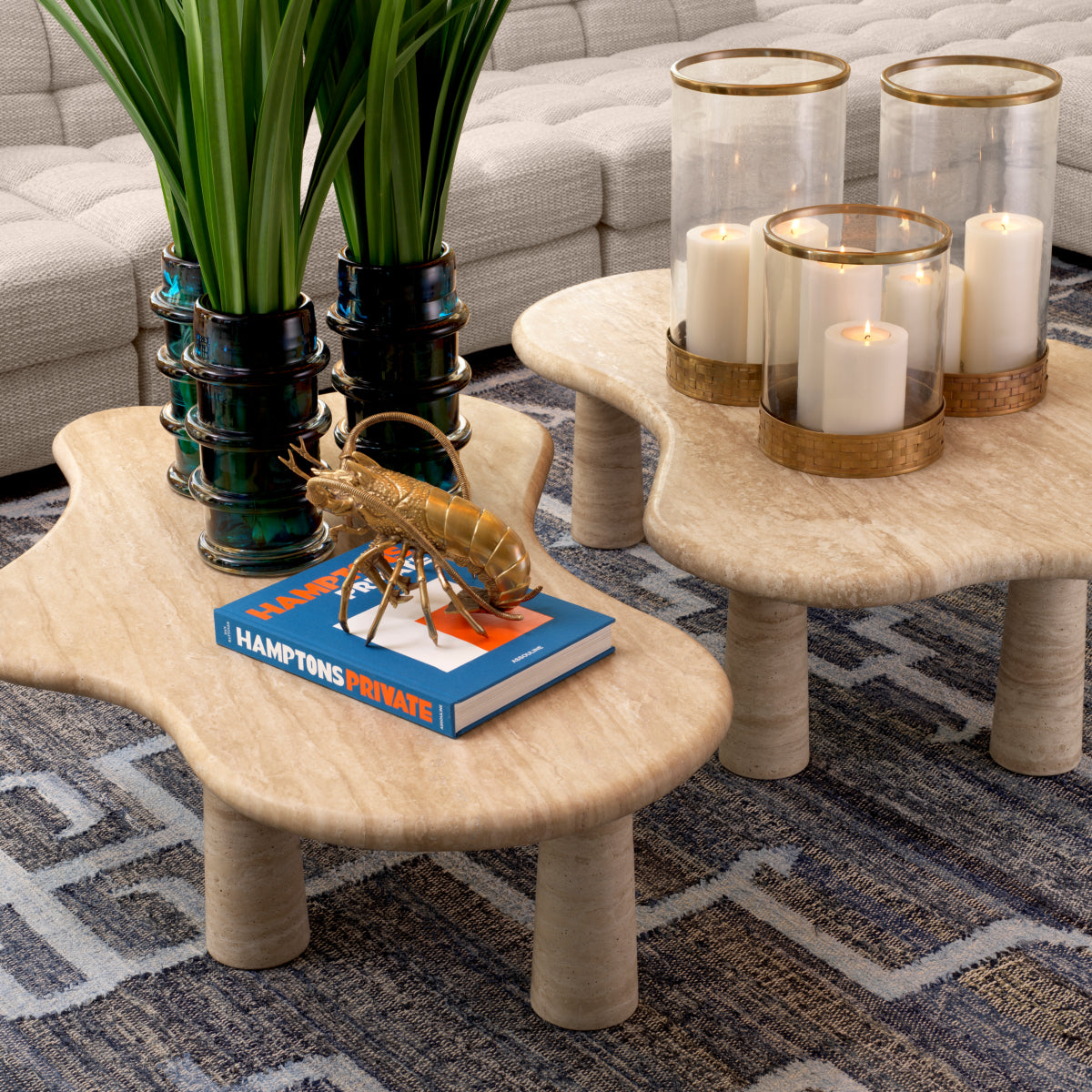 Organic-Shaped Coffee Table Isernia | Eichholtz Miami