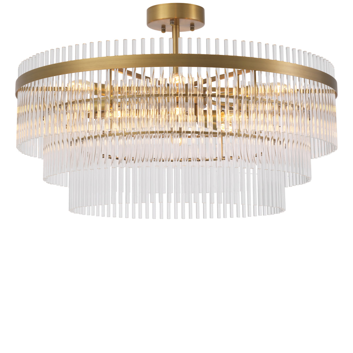 Glass Tiered Ceiling Lamp East | Eichholtz Miami