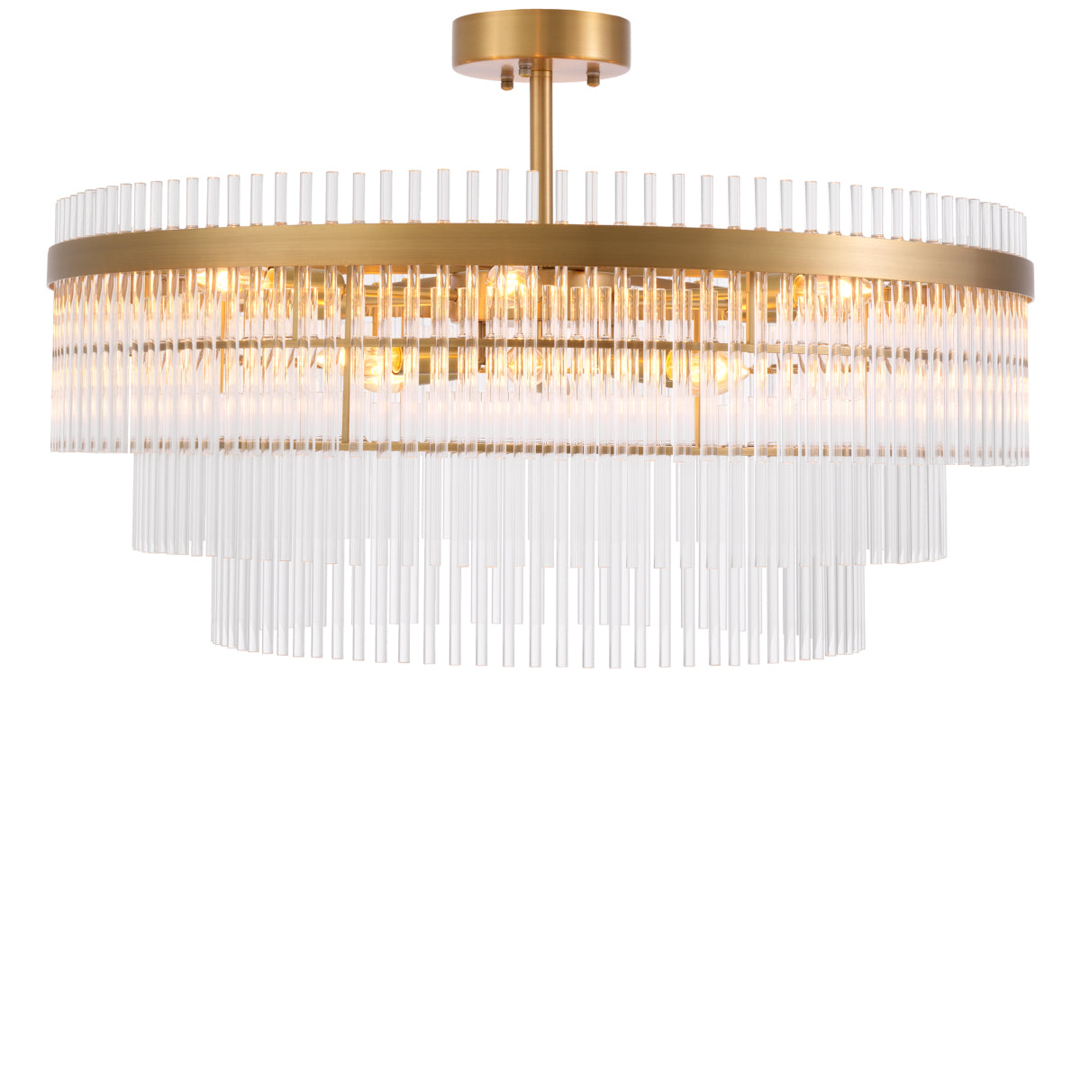 Glass Tiered Ceiling Lamp East | Eichholtz Miami
