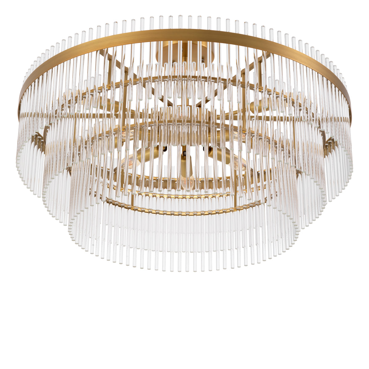 Glass Tiered Ceiling Lamp East | Eichholtz Miami