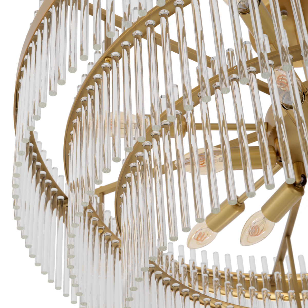 Glass Tiered Ceiling Lamp East | Eichholtz Miami