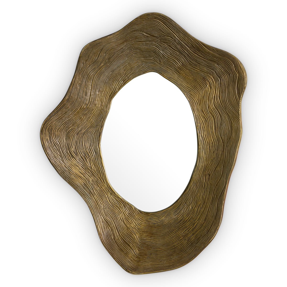 Organic-Shaped Mirror Pavona | Eichholtz Miami