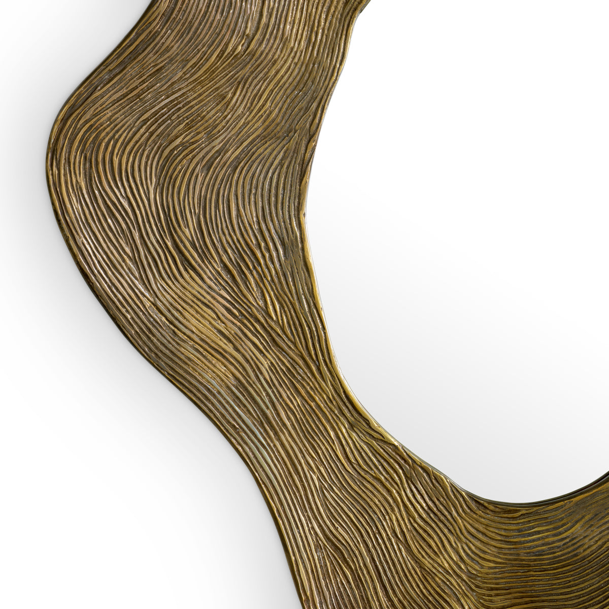 Organic-Shaped Mirror Pavona | Eichholtz Miami