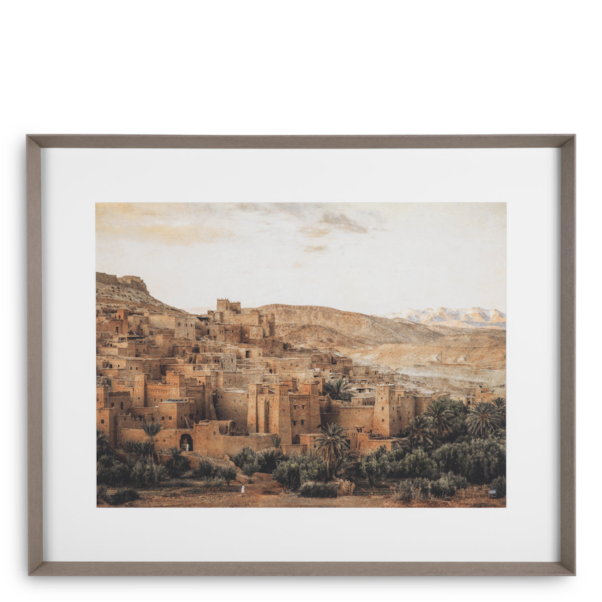 Moroccan Village Art Print Ait Ben Haddou | Eichholtz Miami