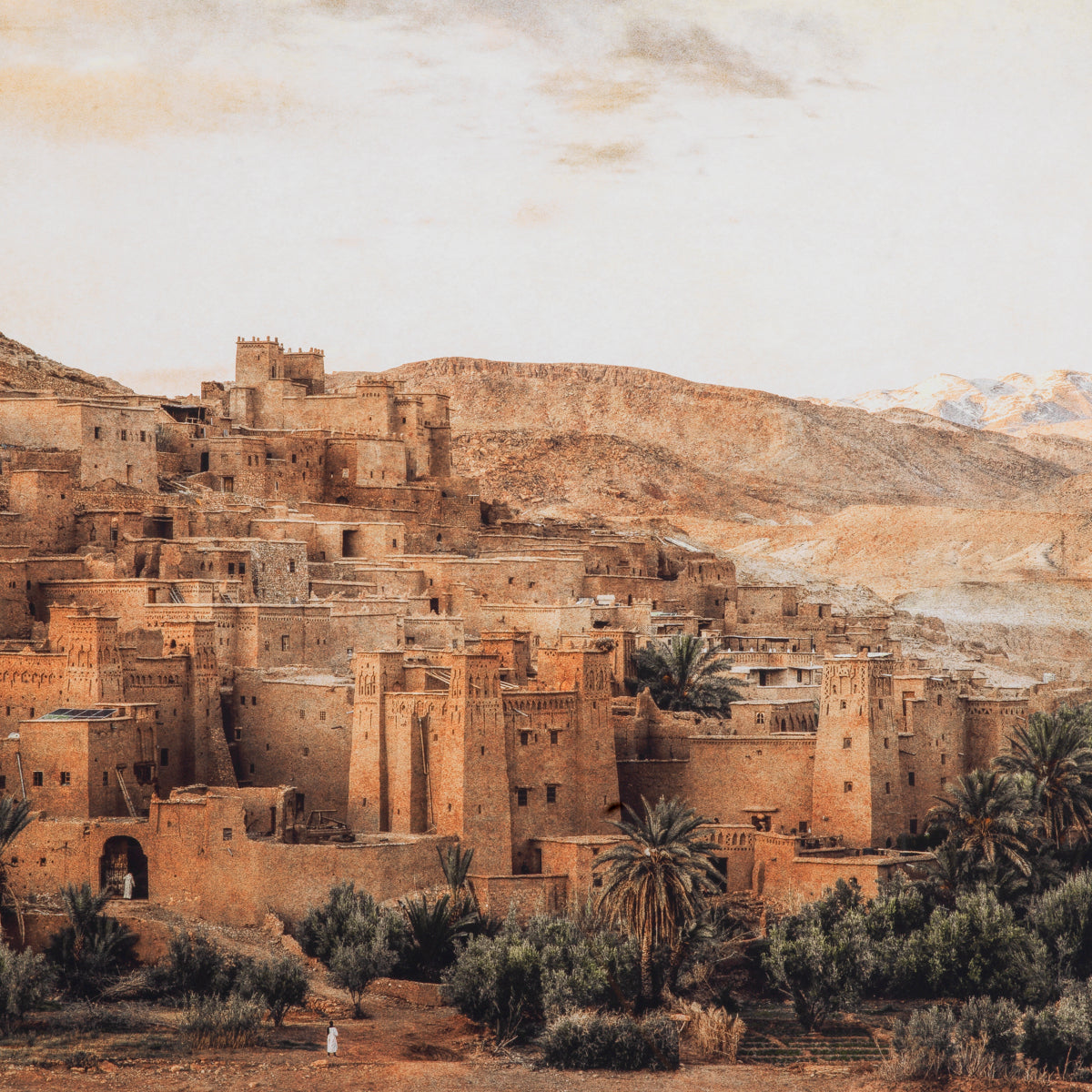 Moroccan Village Art Print Ait Ben Haddou | Eichholtz Miami