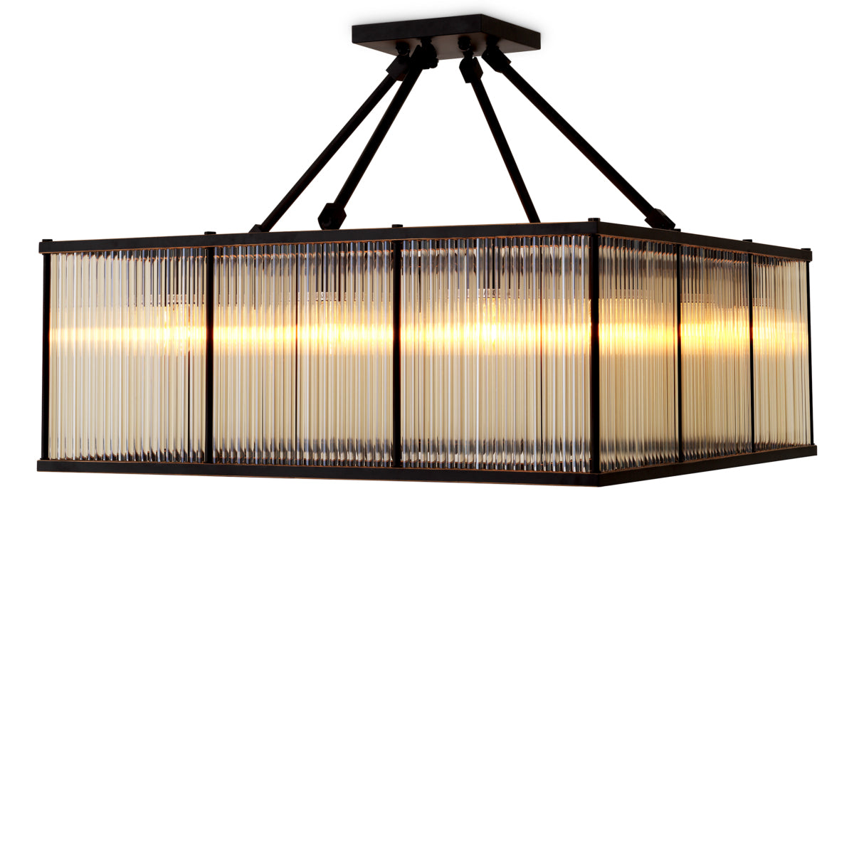 Glass Rods Ceiling Lamp Bernardi | Eichholtz Miami