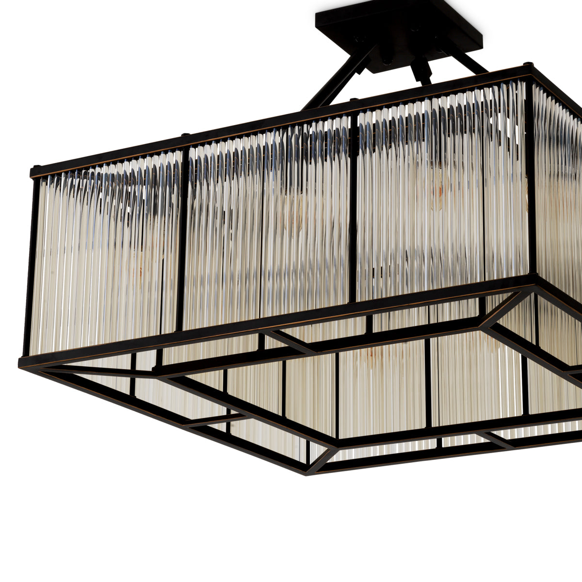 Glass Rods Ceiling Lamp Bernardi | Eichholtz Miami