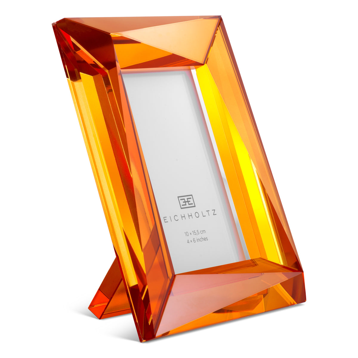 Orange Crystal Picture Frame (2) Obliquity | Eichholtz Miami