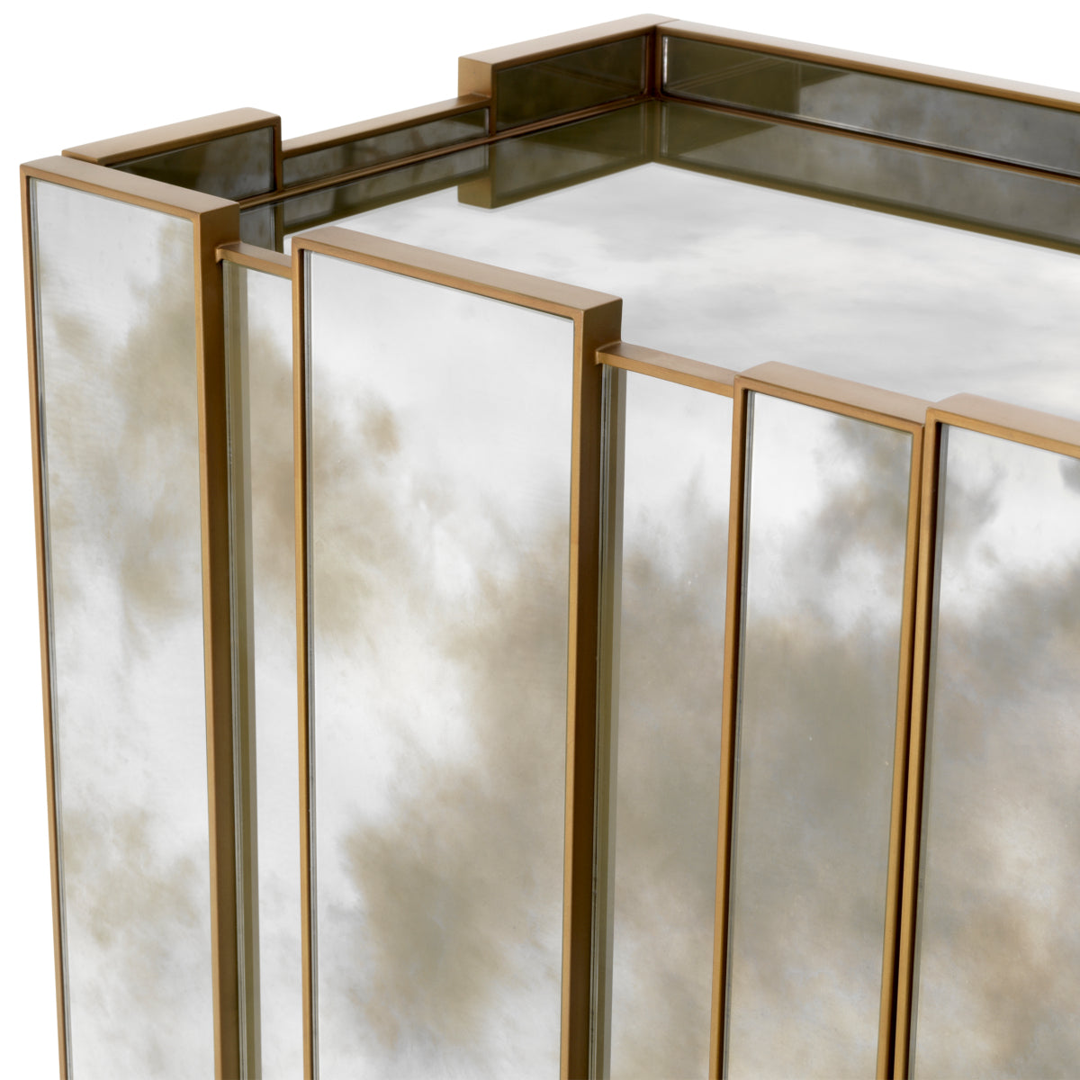 Antique Mirror Glass Sideboard Nottingham | Eichholtz Miami