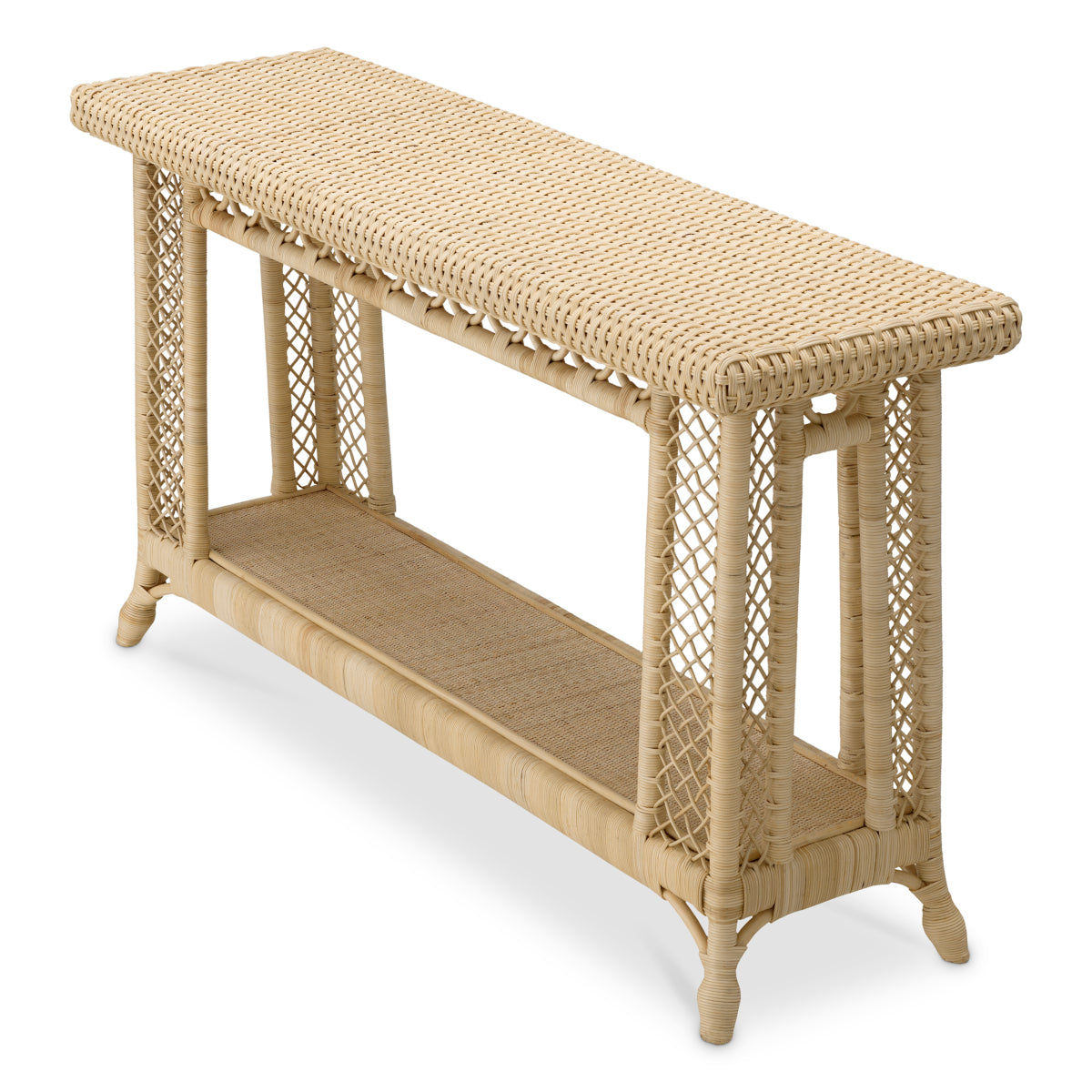 Rattan Console Table Saba | Eichholtz Miami