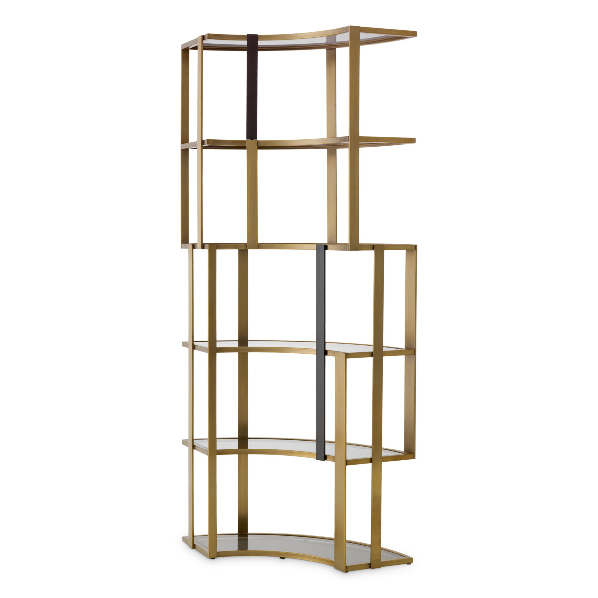Modern Corner Shelf Cabinet Clio | Eichholtz Miami