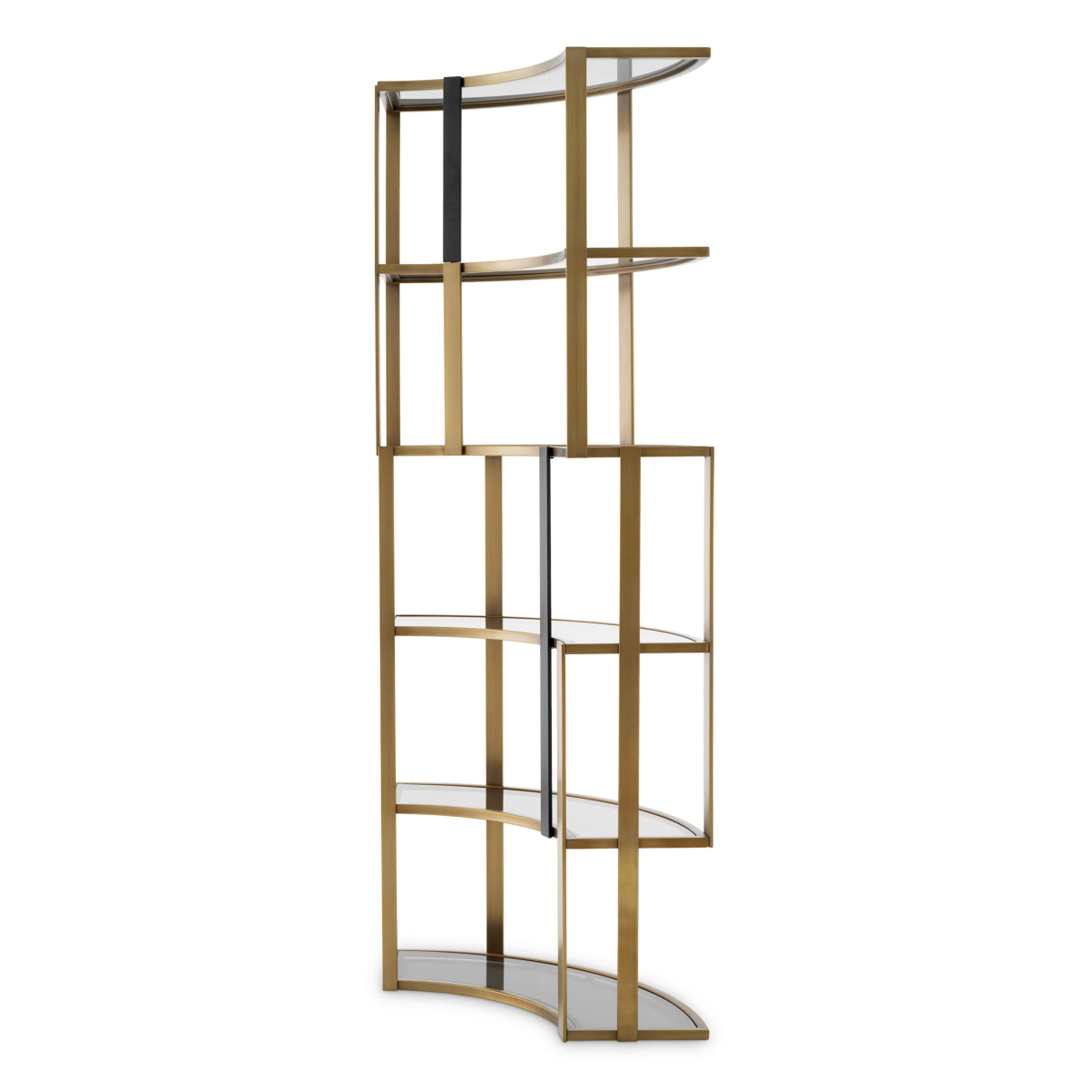 Modern Corner Shelf Cabinet Clio | Eichholtz Miami