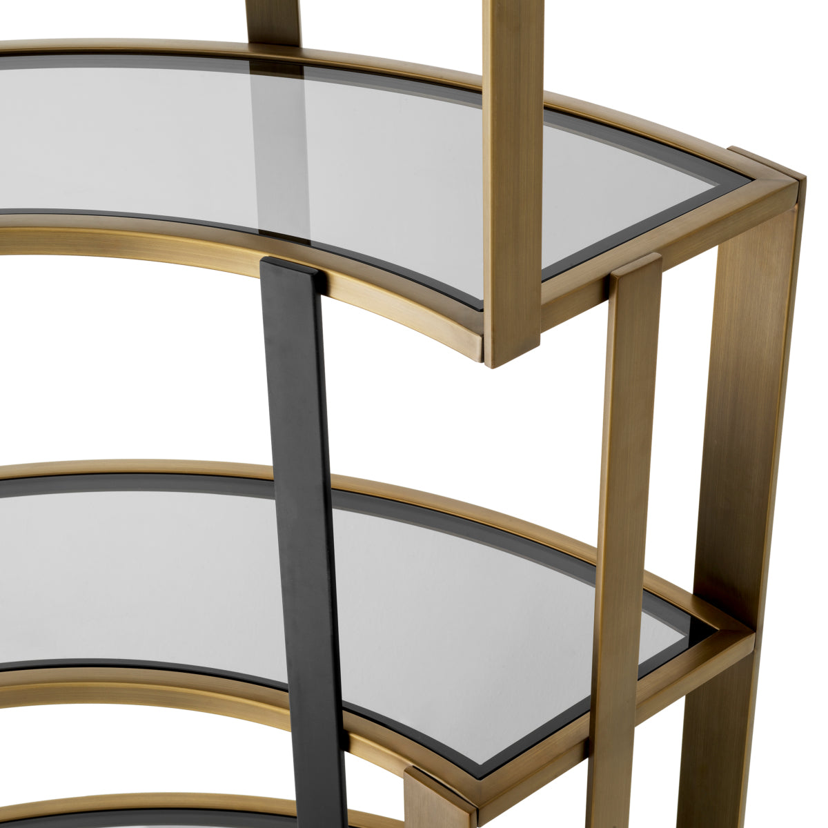 Modern Corner Shelf Cabinet Clio | Eichholtz Miami