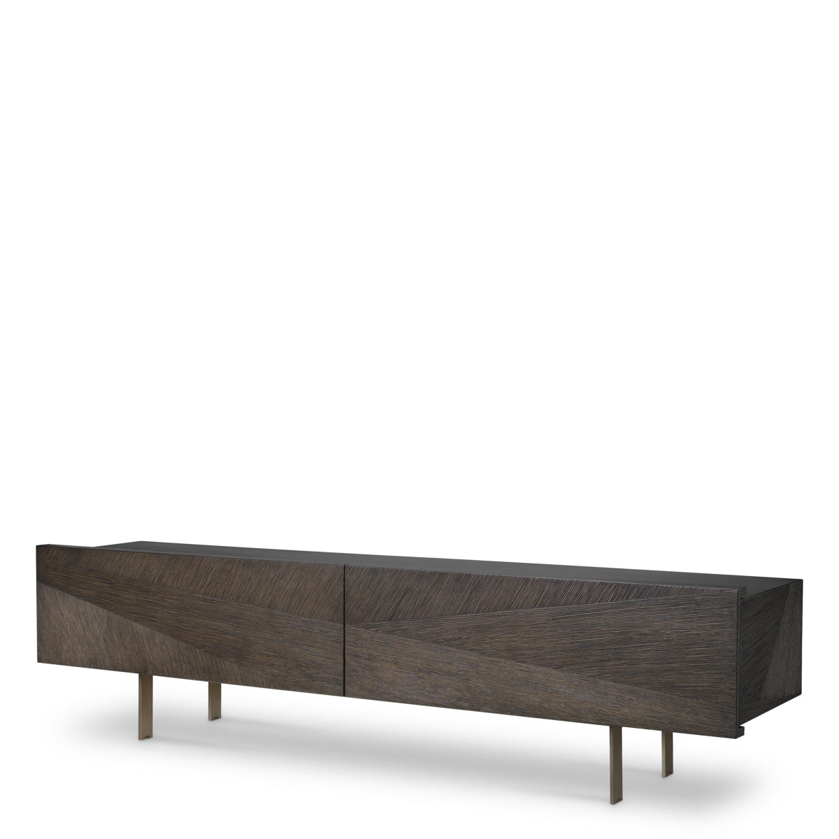 Oak 2-Drawer TV Cabinet San Martin | Eichholtz Miami