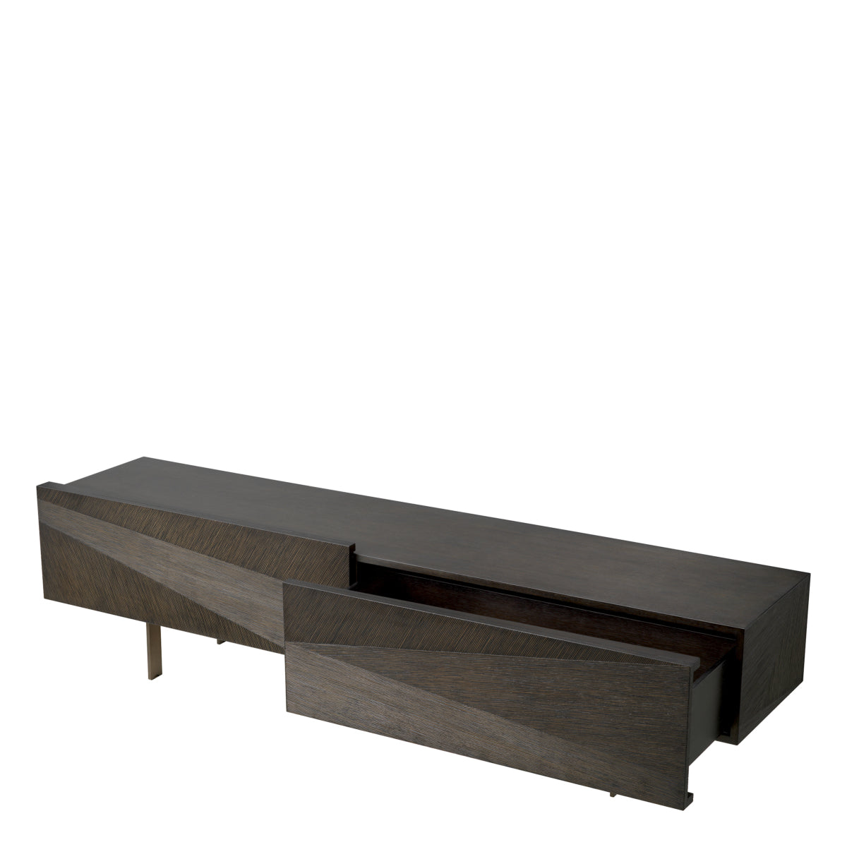 Oak 2-Drawer TV Cabinet San Martin | Eichholtz Miami