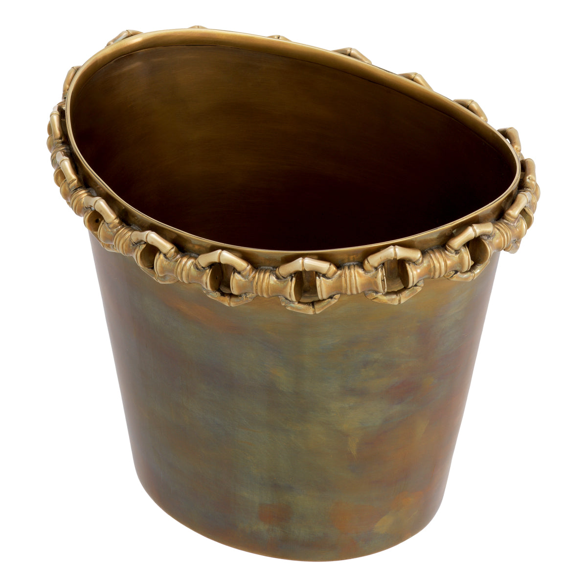 Vintage Brass Wine Cooler Clementine | Eichholtz Miami