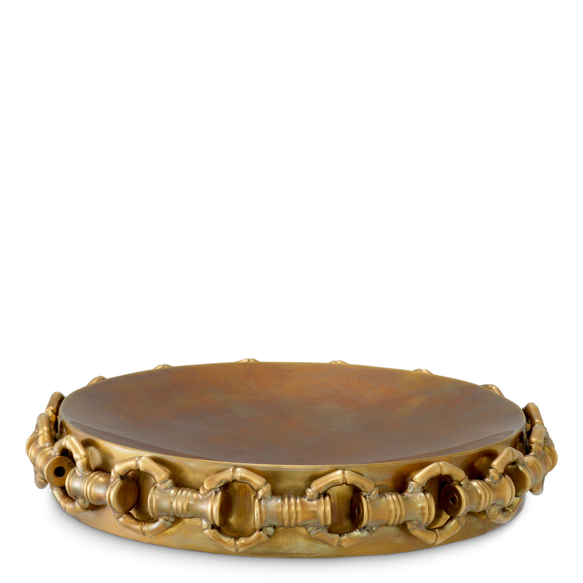 Vintage Brass Bowl Clementine | Eichholtz Miami