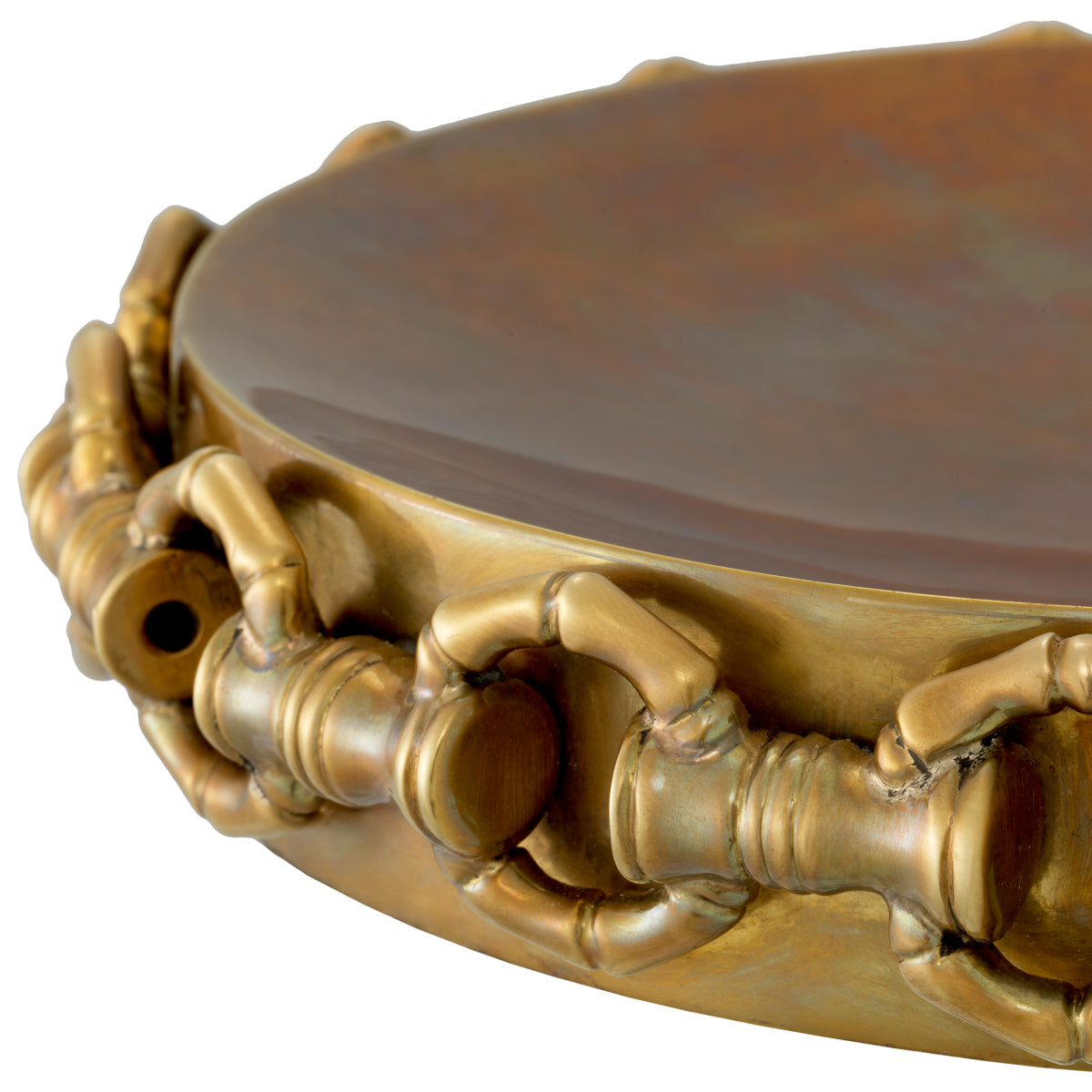 Vintage Brass Bowl Clementine | Eichholtz Miami