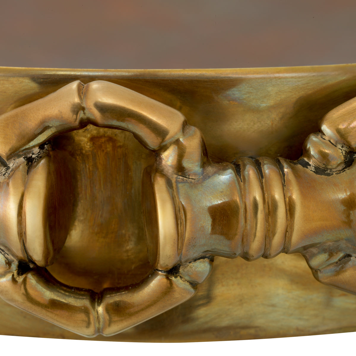 Vintage Brass Bowl Clementine | Eichholtz Miami