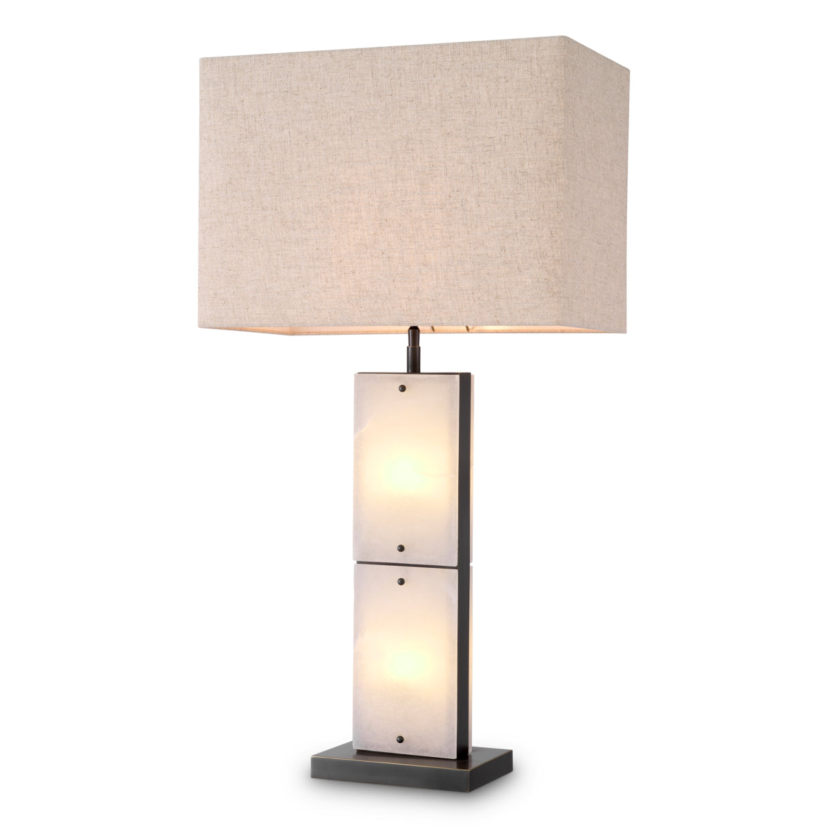 Linen Modern Table Lamp Ortiz | Eichholtz Miami