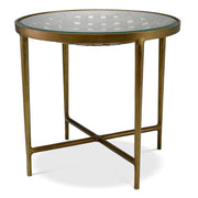 Woven Design Side Table Sorrento | Eichholtz Miami