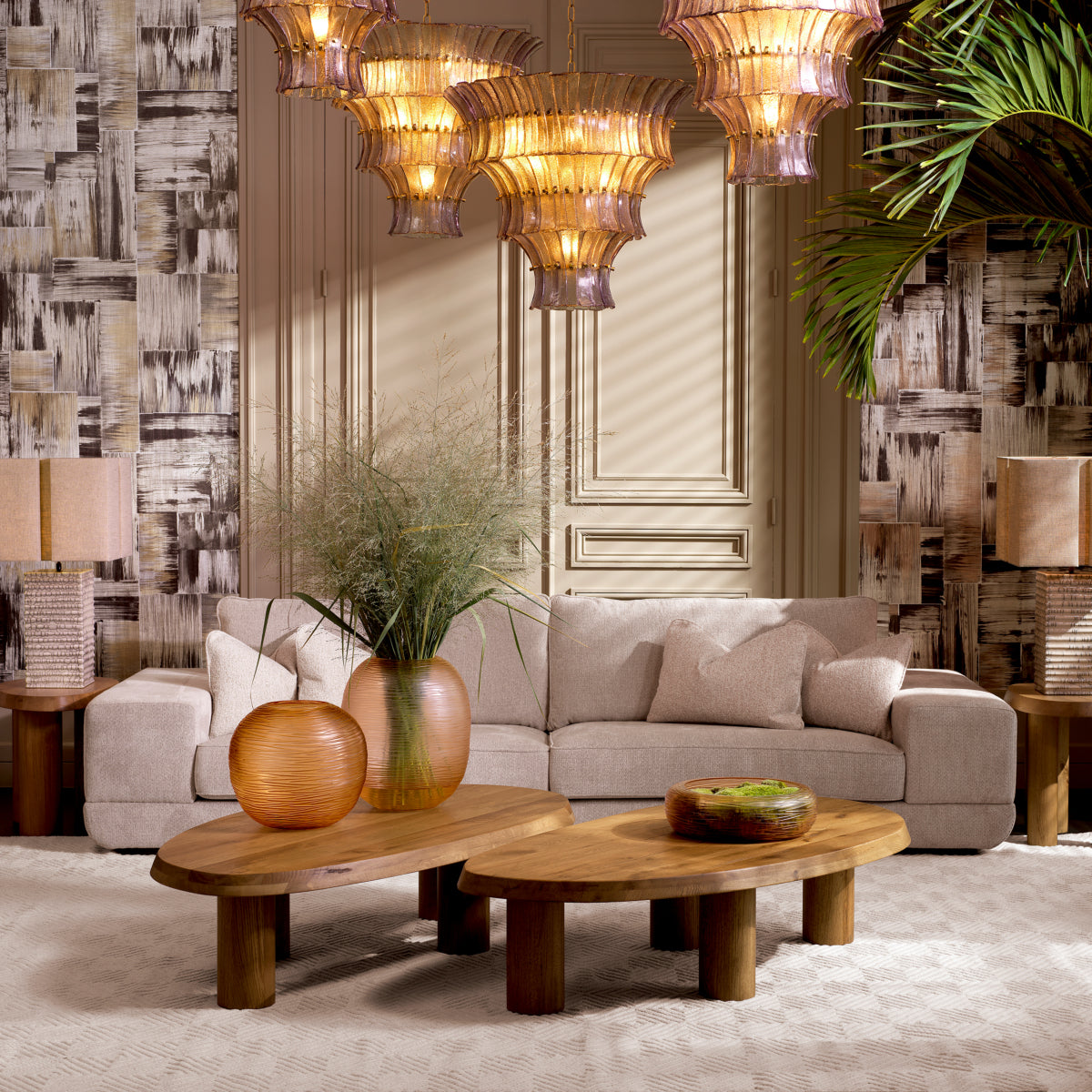 Light Gray Sofa Severino | Eichholtz Miami