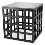Black Framework Side Table Cubico | Eichholtz Miami