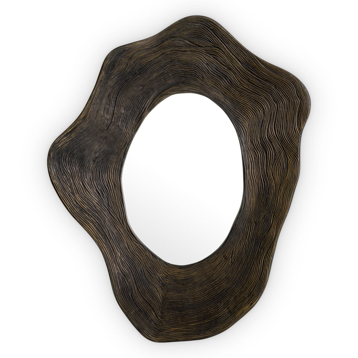 Organic-Shaped Mirror Pavona | Eichholtz Miami