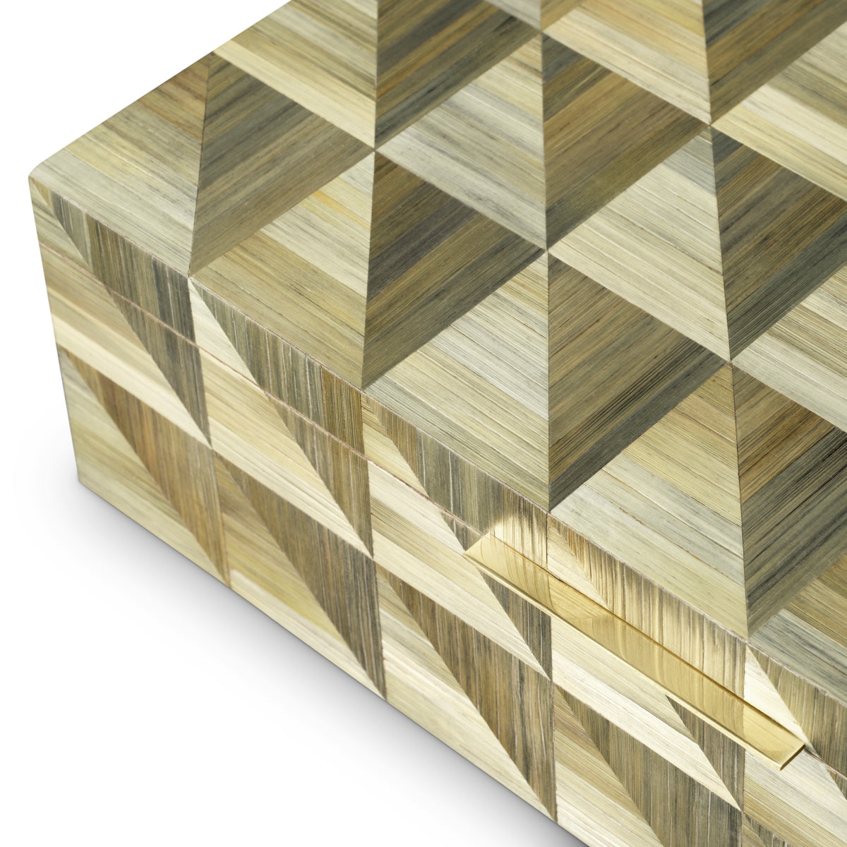 Brown Marquetry Box Hilgard | Eichholtz Miami
