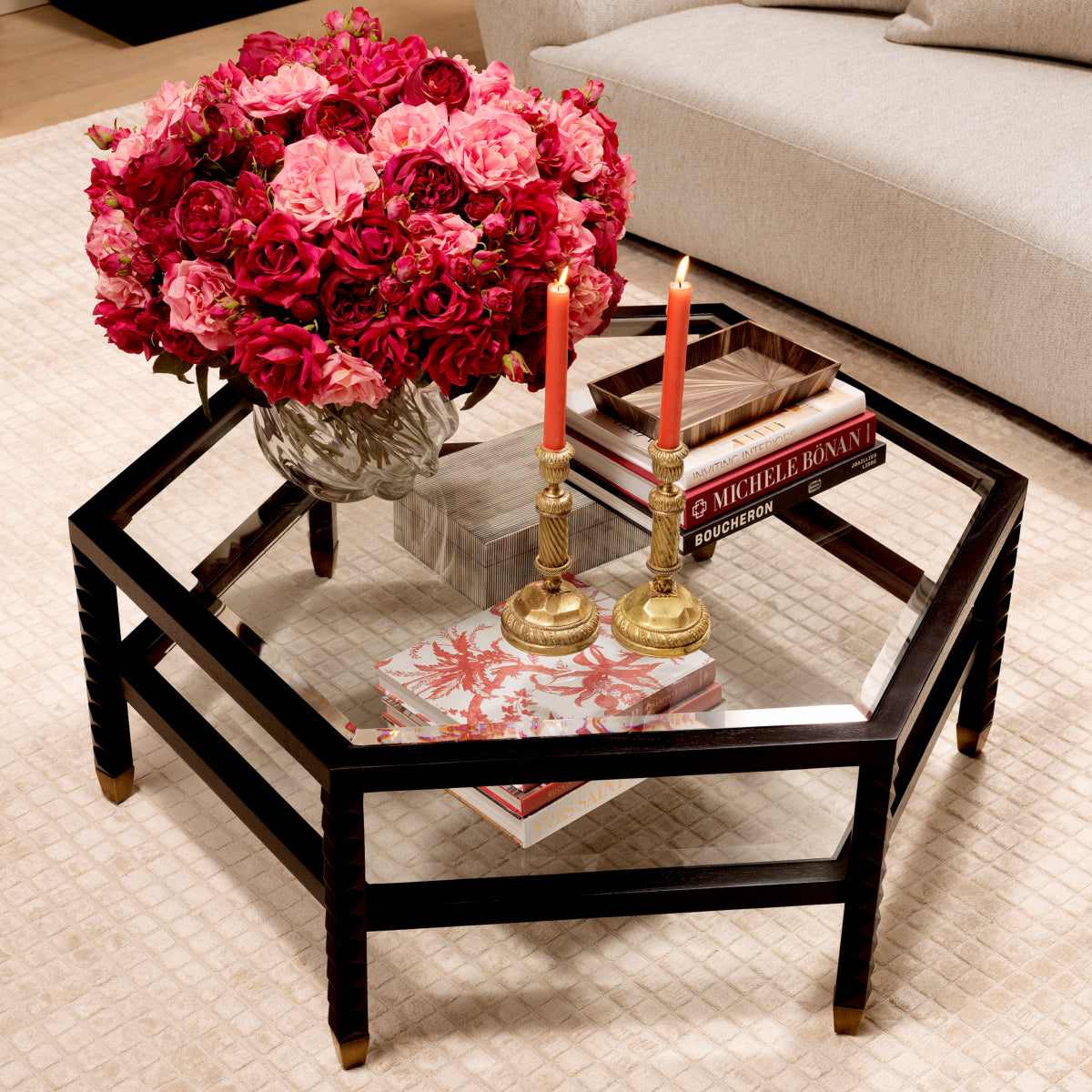 Brown Desk Tray Harvard | Eichholtz Miami