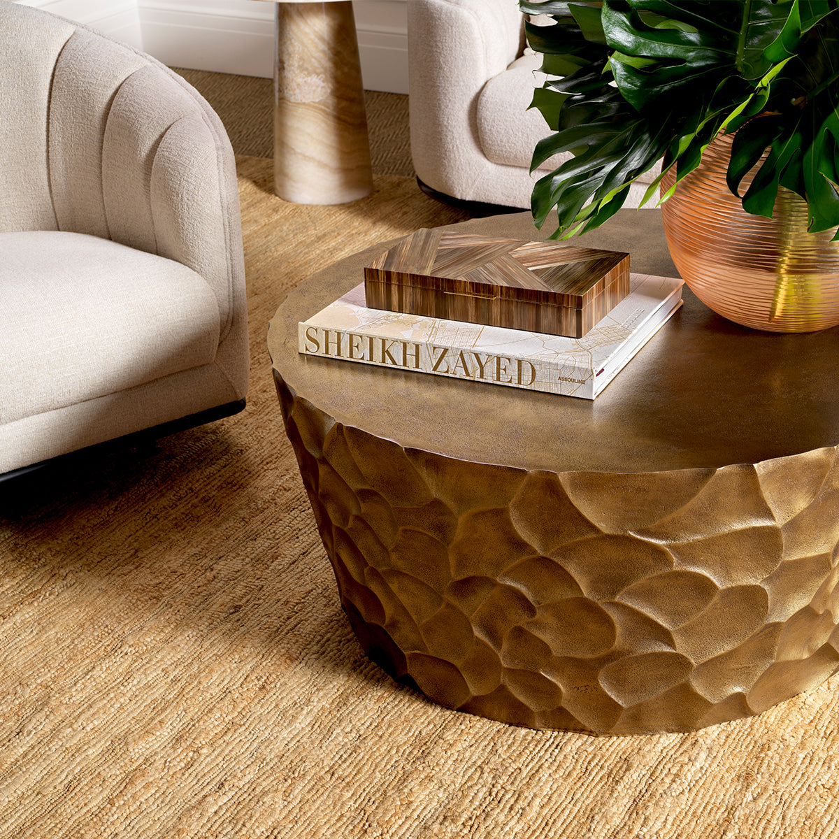 Wheat Straw Decorative Box Harvard | Eichholtz Miami