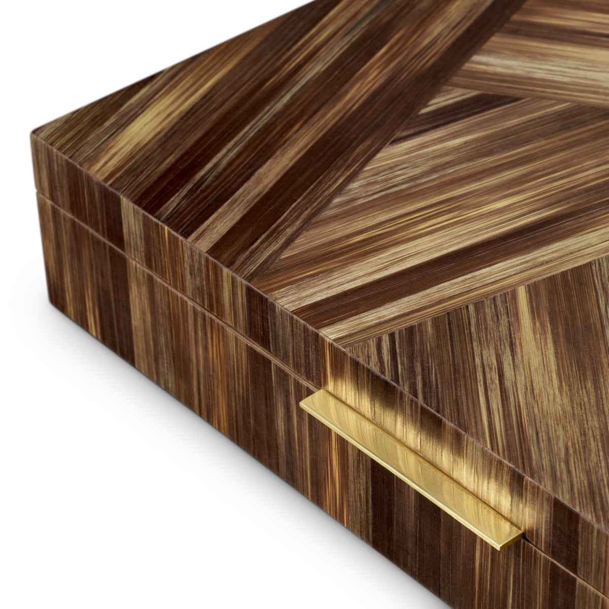 Wheat Straw Decorative Box Harvard | Eichholtz Miami