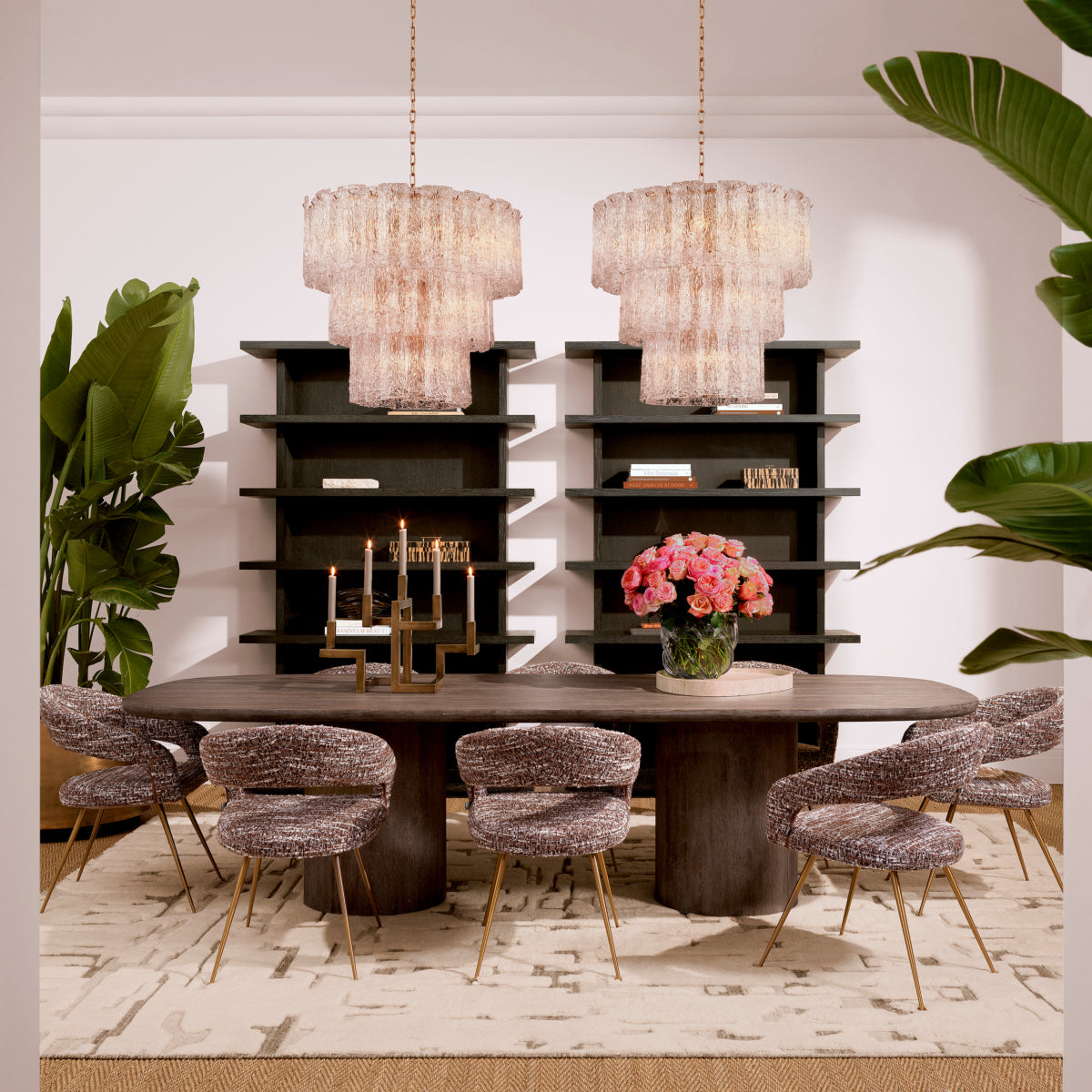 Rectangular Oak Dining Table Glenmont | Eichholtz Miami