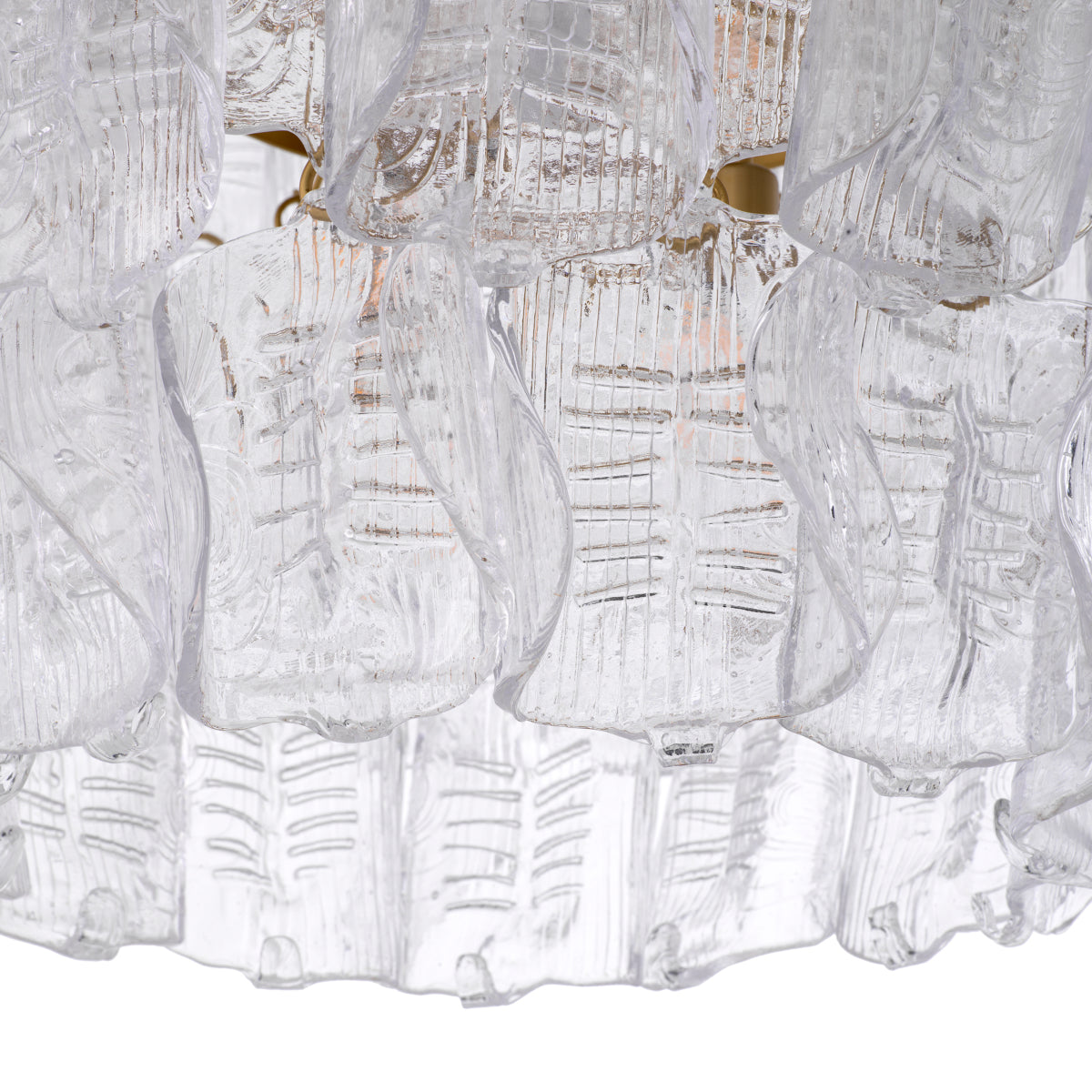 Tiered Glass Chandelier Solange | Eichholtz Miami