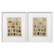 Minimalist Art Prints (2) Sand Shaped | Eichholtz Miami
