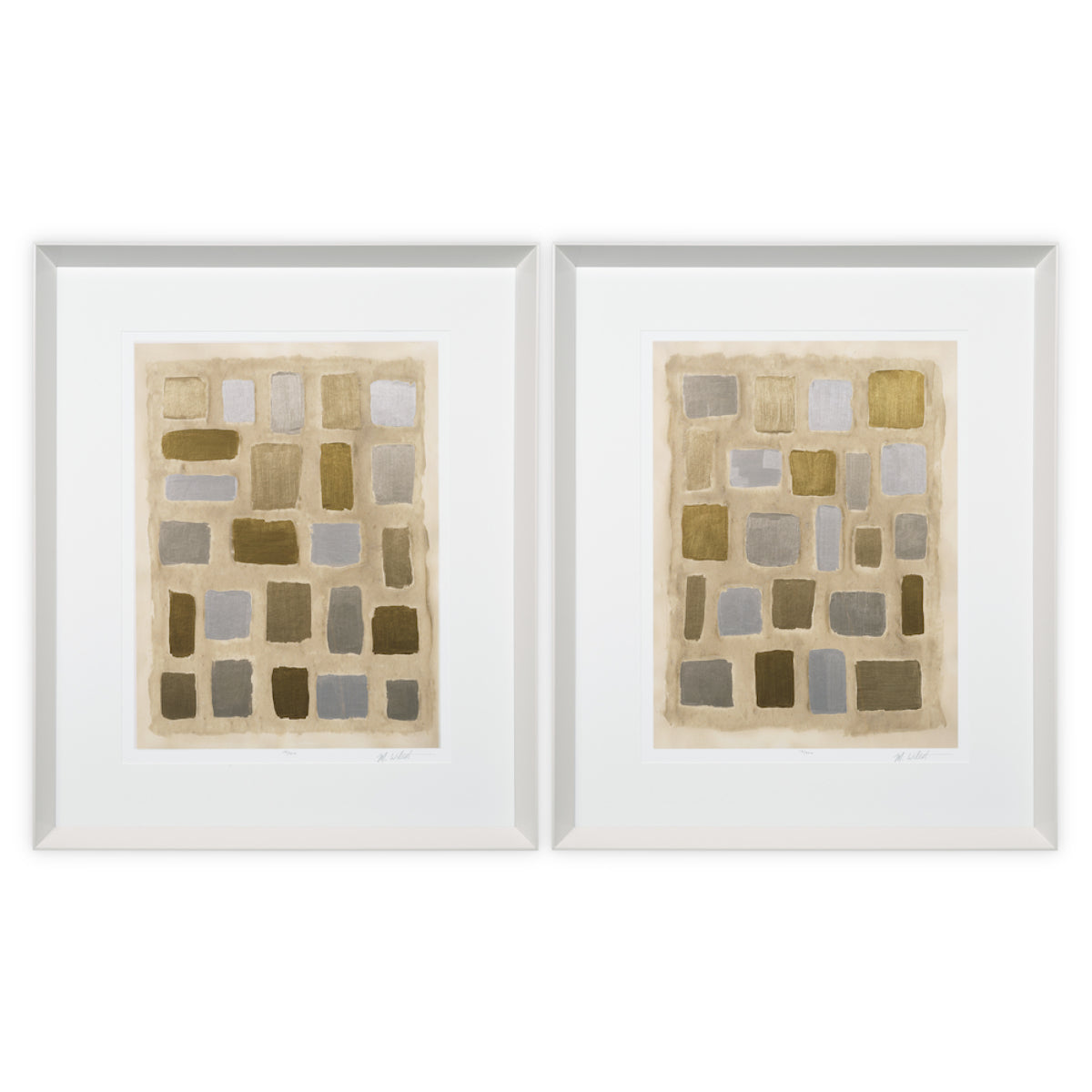 Minimalist Art Prints (2) Sand Shaped | Eichholtz Miami