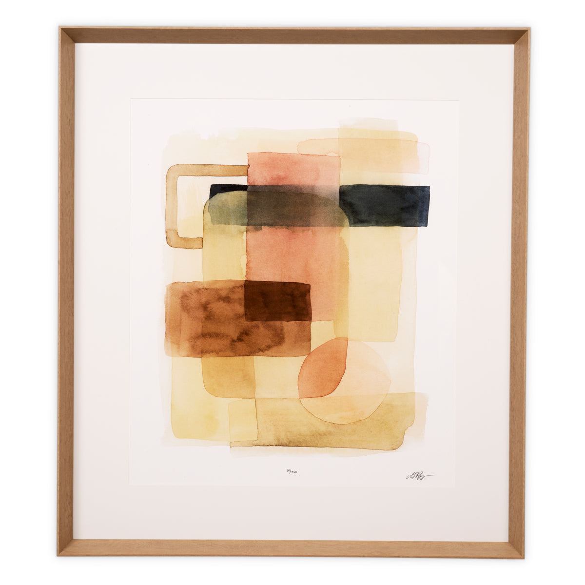 Abstract Art Prints (2) Sun and Sand | Eichholtz Miami