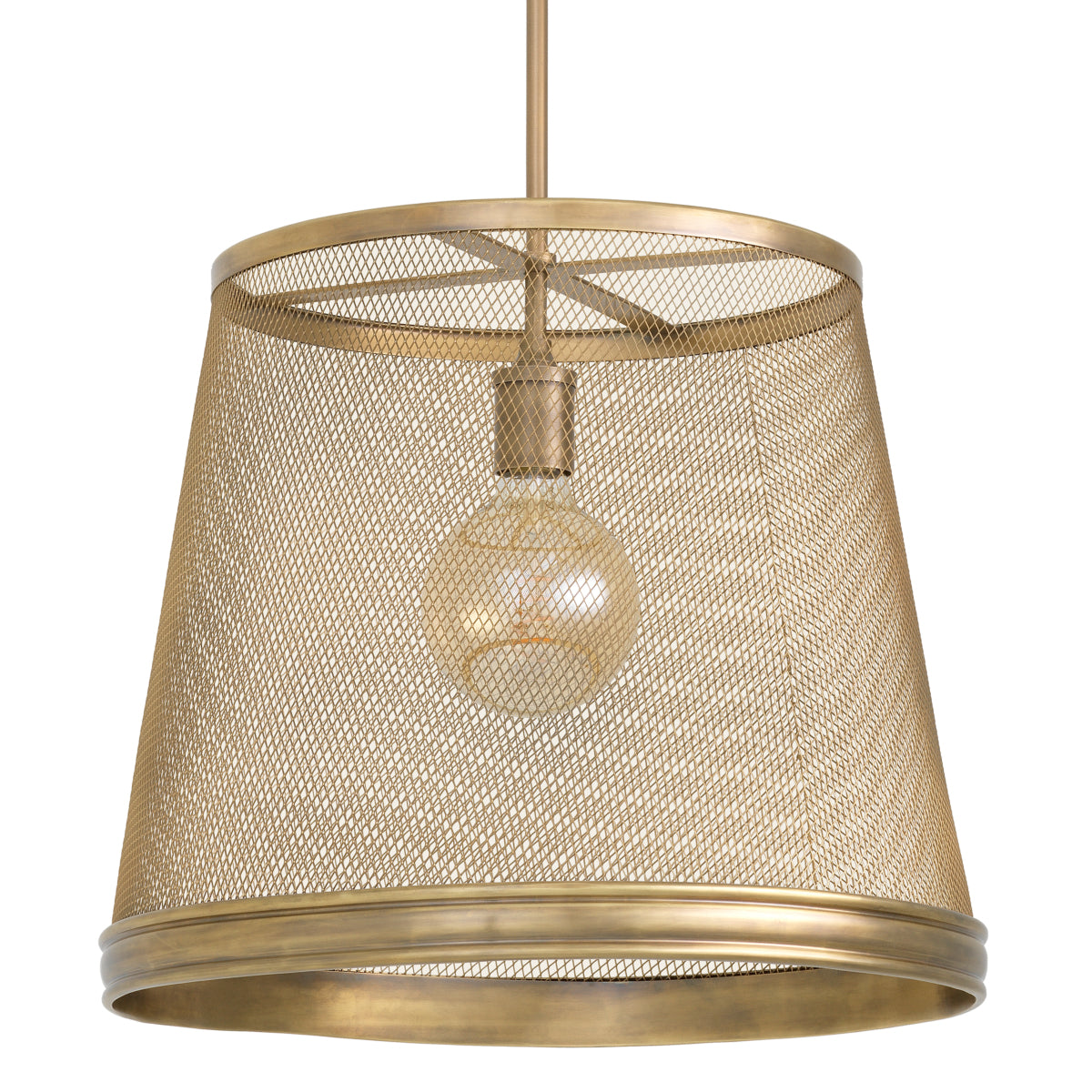 Brass Mesh Pendant Colindale | Eichholtz Miami