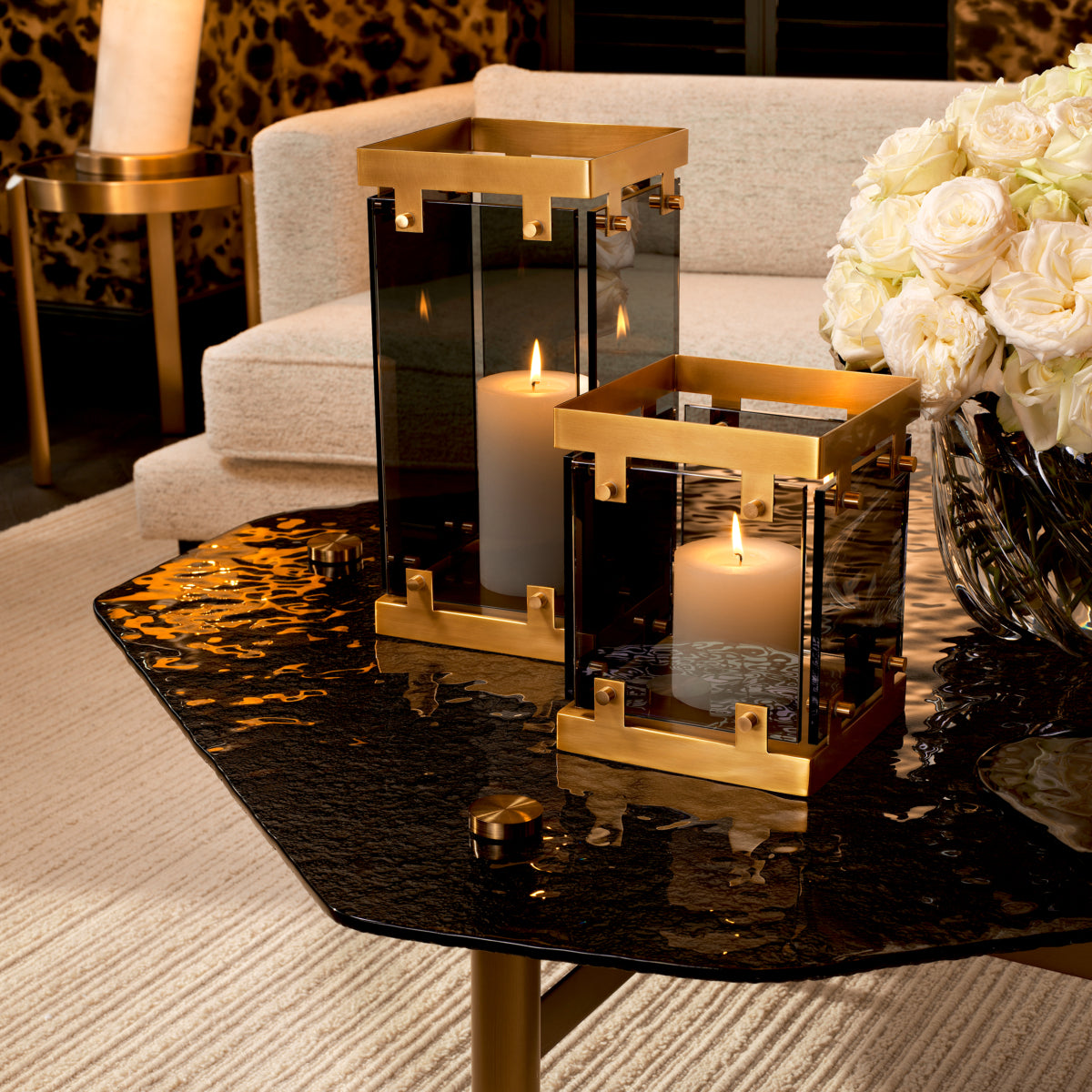 Hurricane Candle Holder Heston | Eichholtz Miami