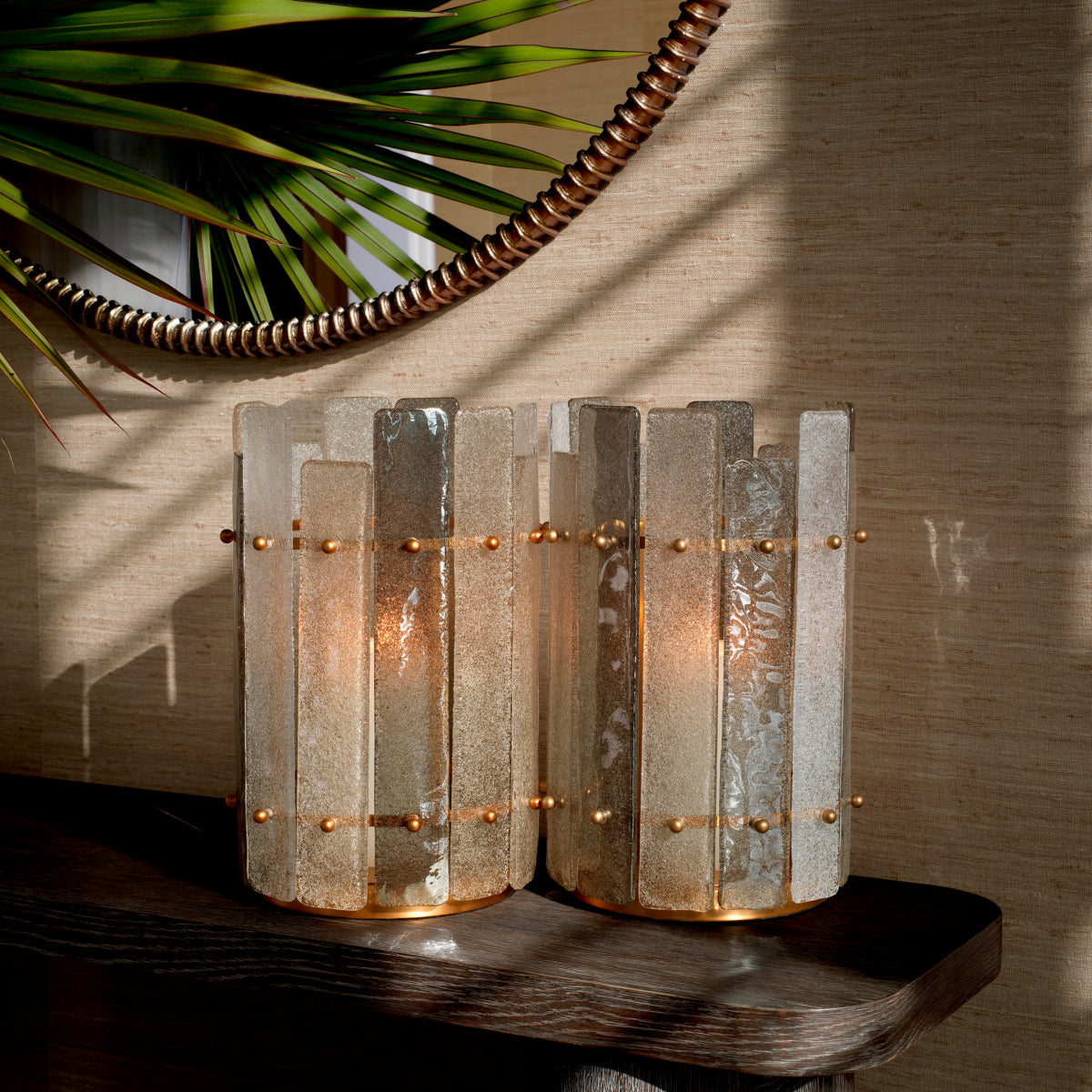 Antique Brass Candle Holder Greyson | Eichholtz Miami